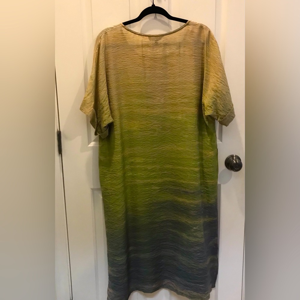CITRON Santa Monica Dress
Gradient Green & Tan 
Never worn - new without tags